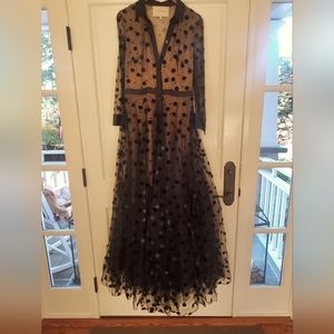 Carolina Herrera Tulle Trench Gown